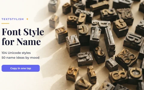 Font Style for Name: 104 Styles + 50 Name Ideas by Mood